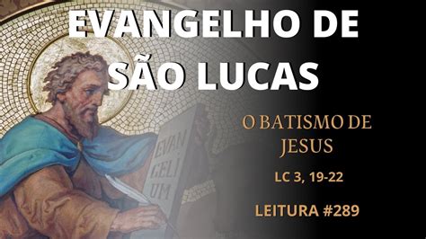 O Batismo De Jesus I Di Rio Espiritual Can O Nova I Plano De