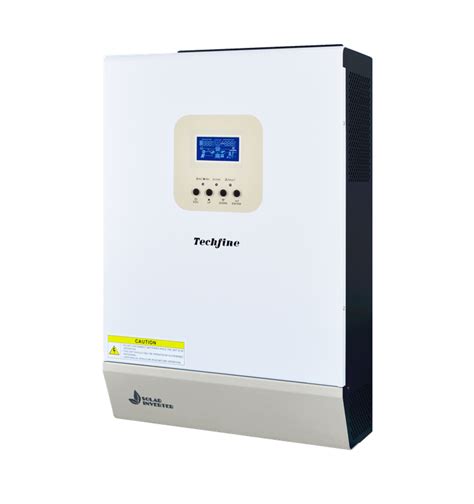 Techfine High Frequency 5 5KW 5 5KVA Off Grid 100A MPPT High Pv From