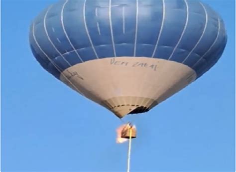 Dos Muertos Deja Incendio Y Caida De Globo Aerost Tico En Teotihuac N