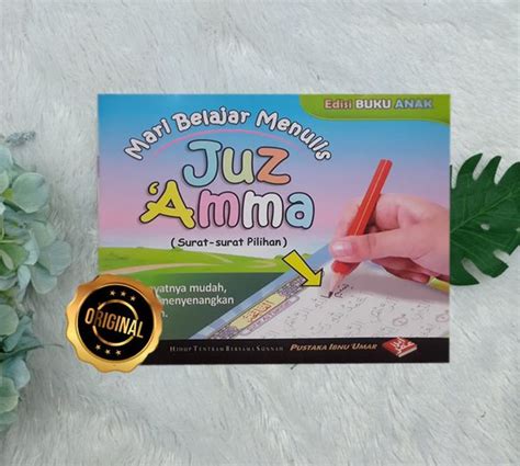 Jual Buku Anak Mari Belajar Menulis Juz Amma Surat Pilihan Di Lapak