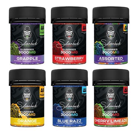 Silverback Hemp Co Delta 8 Thc Gummies Vaperanger Wholesale