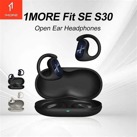 1more Fit Se S30 Open Ear Headphones Wireless Bluetooth Headphones With