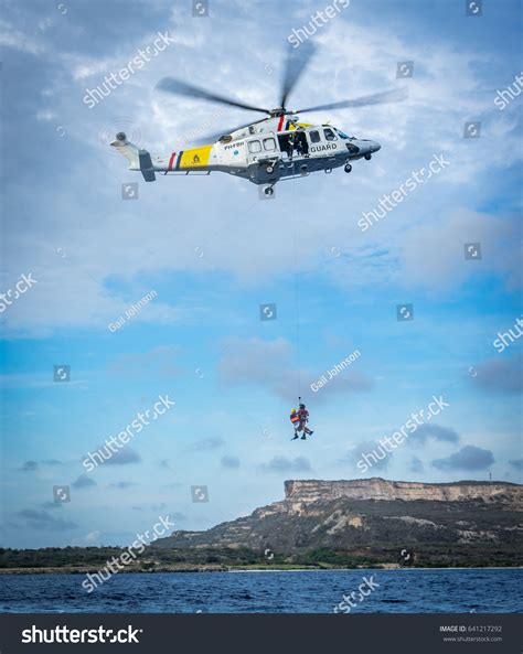 Dutch Caribbean Coastguard Cobham Aviation Training Stock Photo