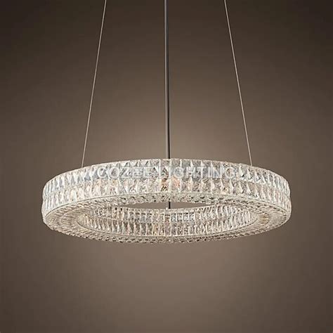 Modern Vintage Luxury K9 Crystal Chandelier Lighting Round Cristal ...