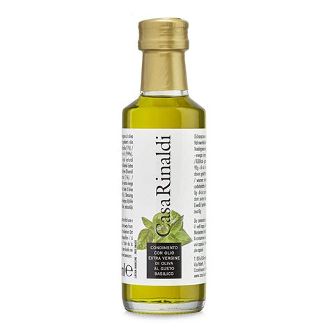 Basil Flavoured Extra Virgin Olive Oil 100ml Esclusivo Inc