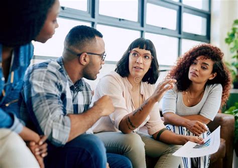 Hacer Que Su Tiempo Juntos Funcione Un Grupo De Colegas Que Colaboran