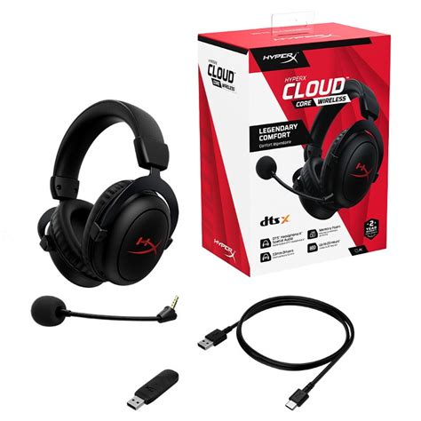 Hyperx Cloud Core Wireless Gaming Headset With Dts Headphonex