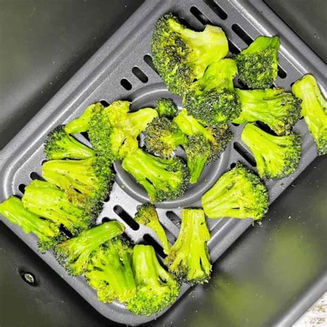 Crispy Frozen Broccoli In Ninja Foodi Air Fryer Winding Creek Ranch