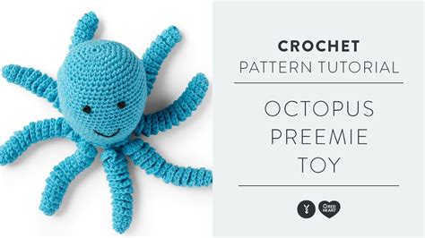 Octopus Toy For Preemies Easy Crochet Pattern Tutorial Youtube