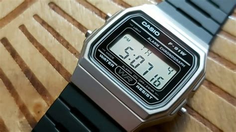 The Iconic Casio F 91w F 91wm 7a Youtube