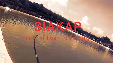 Casting Siakap Kolam Air Masin Dkarak Umpan Udang Kopek YouTube