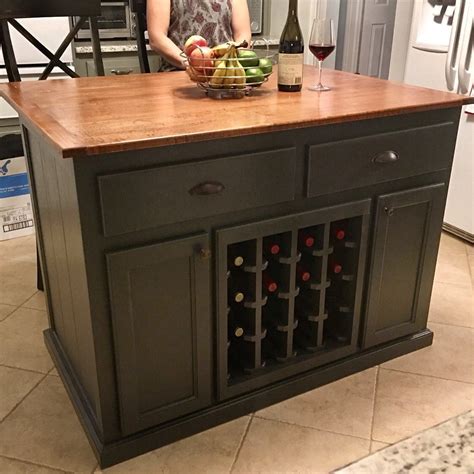 Wine Rack In Kitchen Island Kitchen Info