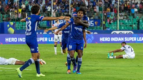 ISL Chennaiyin Finish Season With A Superb 4 3 Win Against Bottom Boy