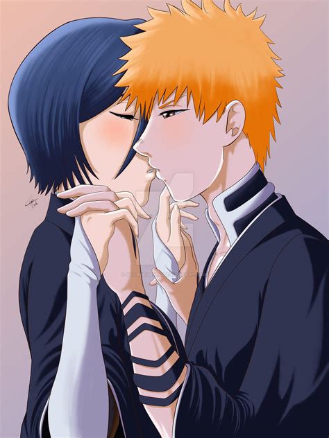 Ichigo Y Rukia By Georgeurubu On Deviantart