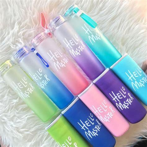 Jual BOTOL KACA HELLO MASTER MY BOTTLE HELLO MASTER BOTOL MINUM