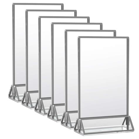 Buy X Clear Acrylic Double Sided Frames Wedding Table Numbers