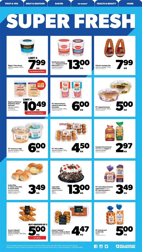 Real Canadian Superstore West Flyer April To