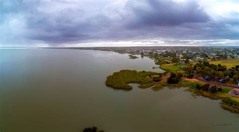 Lake Albert In Meningie South Australia Stock Photo Download Image