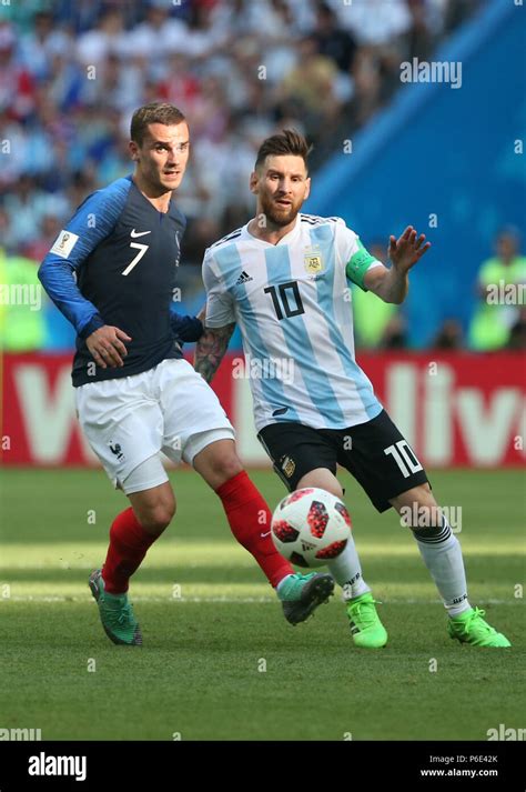 Kazan, Russia. 30th June, 2018. Football World Cup, France vs Argentina ...