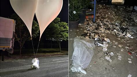 Palloncini Pieni Di Letame Dalla Corea Del Nord Tregua Temporanea