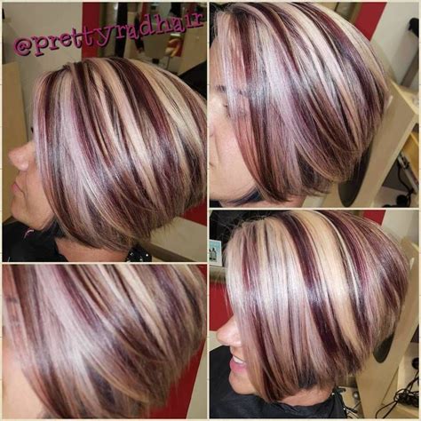 Top Burgundy And Blonde Hair Color Ideas Polarrunningexpeditions