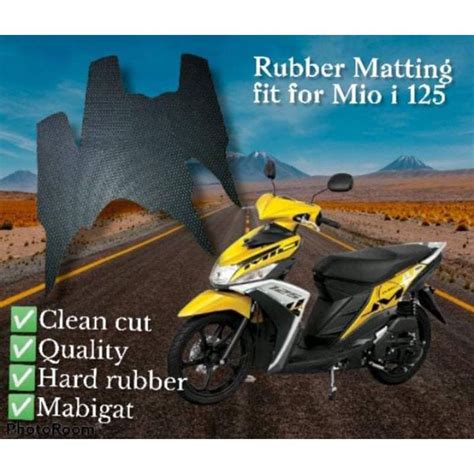 Yamaha Mio I 125 Rubber Matting Mio I 125 Accessories Mio I 125