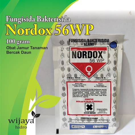 Jual Nordox 56 WP Fungisida Bakterisida Kemasan 100gr Shopee Indonesia