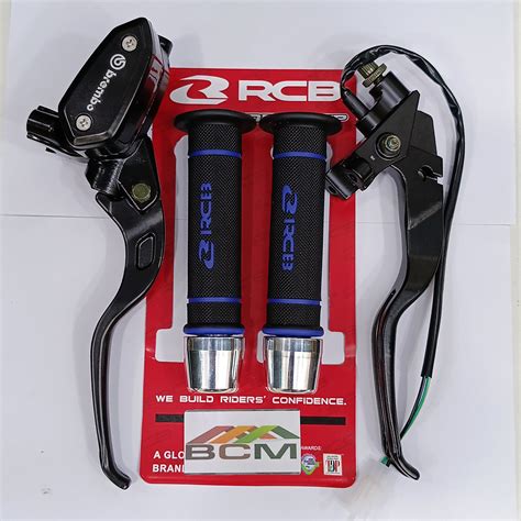 Paket Cod Master Rem Oval Plus Handgrip Rcb Racing Boy Original