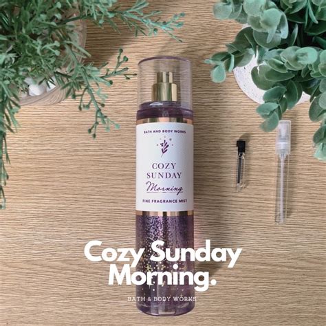 Orig Cozy Sunday Morning Bath Body Works Decants Takal Shopee