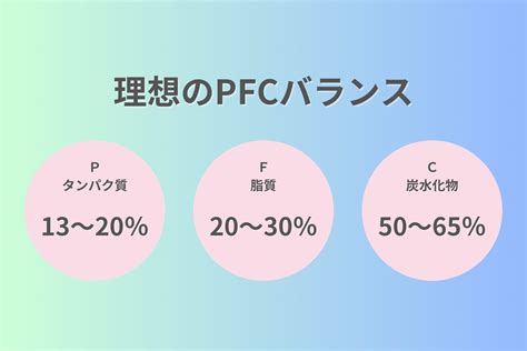 理想のpfcバランスはコレ！食事例も紹介 所沢のパーソナルトレーニングジムはdiet Space