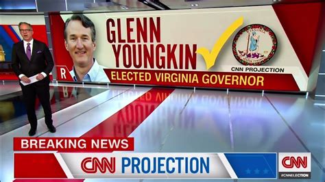 Cnn Projects That Glenn Youngkin Is The Projected Winner In Virginia