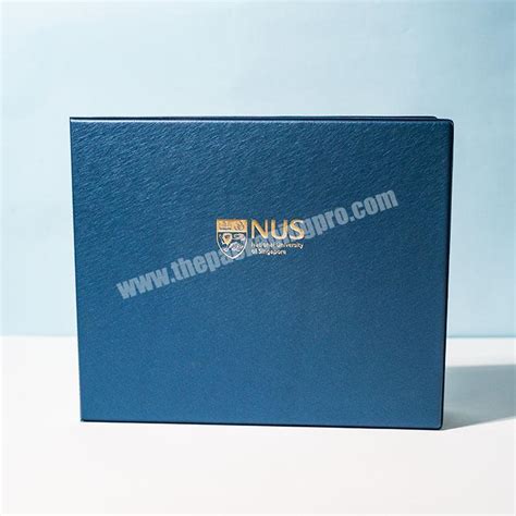 High Quality Pu Leather Gift Diploma A Certificate File Folder