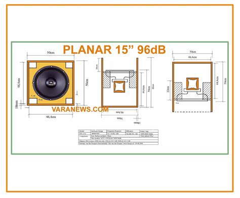 Box Speaker Planar Inch Homecare