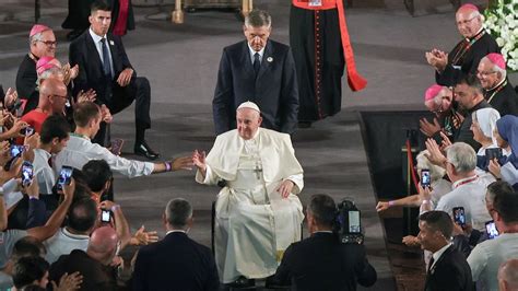 Pope Francis Meets Sexual Abuse Victims At World Youth Day In Lisbon