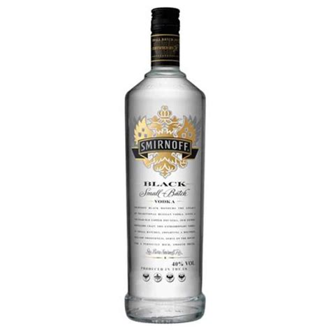 W Dka Smirnoff Black L Premium Spirits