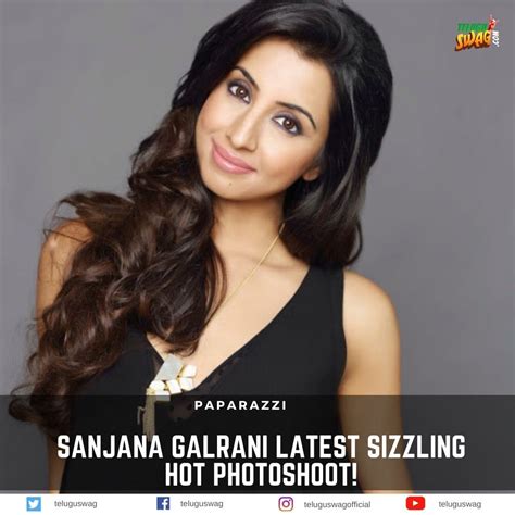 Sanjana Galrani Latest Sizzling Hot Photoshoot Telugu Swag