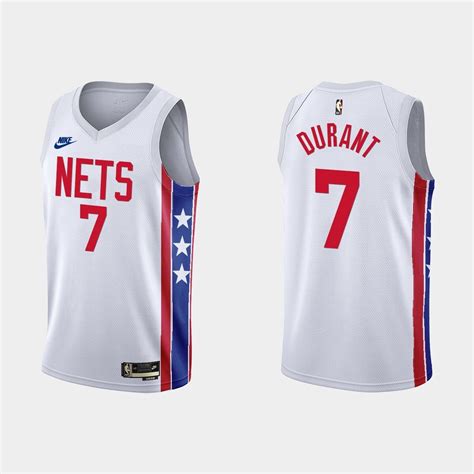 Men's Brooklyn Nets Kevin Durant #7 Jersey | Shopee Malaysia