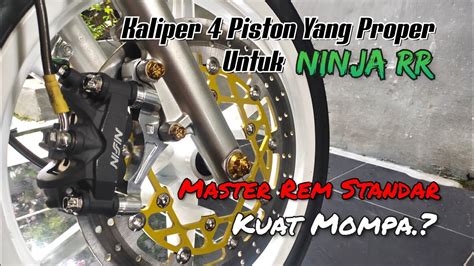 Pasang Nissin 4 Piston Africa Twin Ninja RR Not Nissin Samurai 4