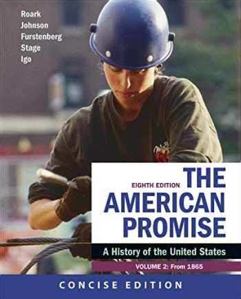 Sell Buy Or Rent The American Promise A Concise History Volume 2