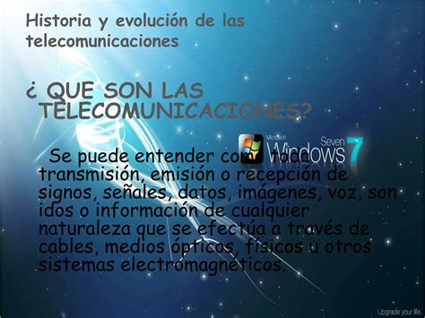 Las Telecomunicaciones Y Su Evolución Ppt