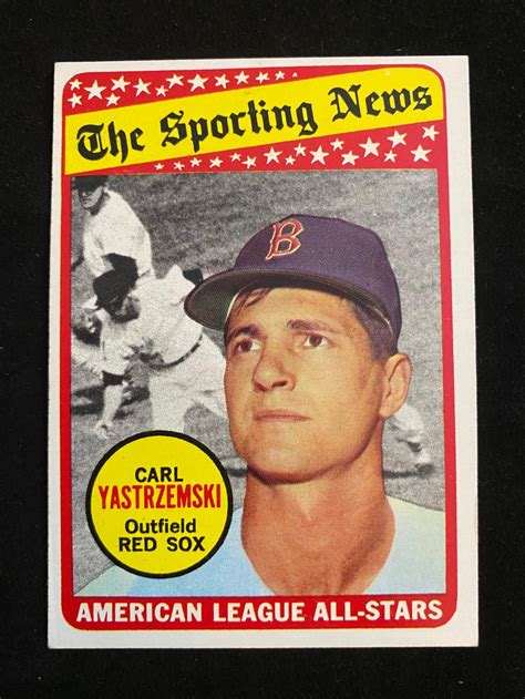 Lot Ex Topps Carl Yastrzemski All Star Baseball Card