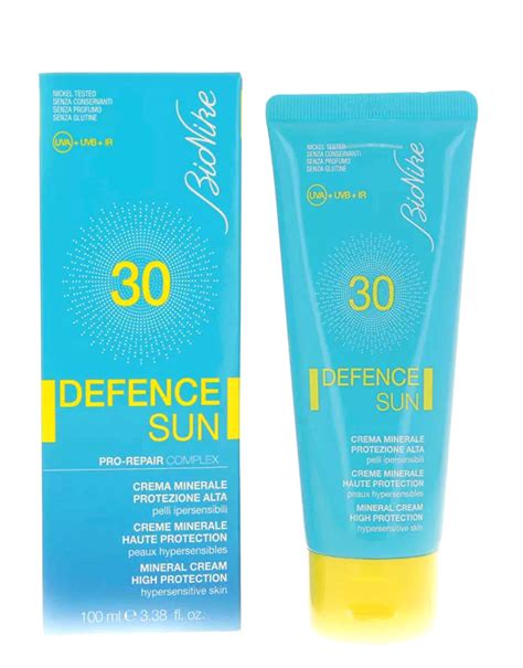 Defence Sun Crema Minerale Protezione Alta Spf Di Bionike Ml