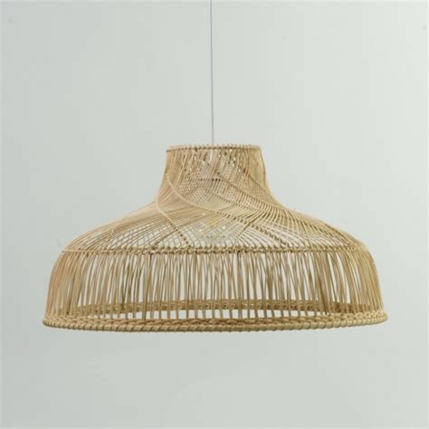 Duża lampa rattanowa wisząca Bali Boho 70 Markslojd