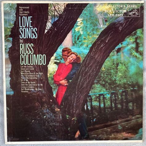 Love Songs By Russ Columbo Vintage Vinyl Record Album 1950s Etsy