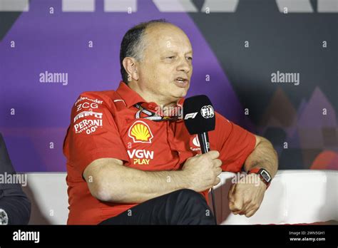 VASSEUR Frederic Fra Teamleiter Und General Manager Der Scuderia