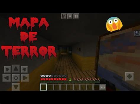 Mapa De Terror Para Minecraft Pe Youtube