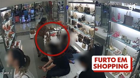 V Deo V Deo Mostra Furto Em Loja De Shopping Na Zona Oeste Do Rio