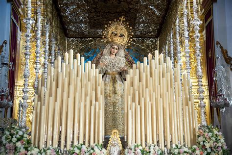 La Virgen Del Patrocinio En Su Paso De Palio