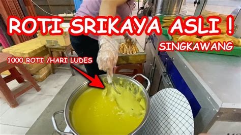 Rp 2 000 ROTI SRIKAYA ASLI TU GINI INDONESIA STREET FOOD YouTube