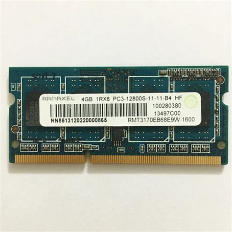 Ramaxel Ddr Gb Mhz V V Pin Sodimm Rams Ddr